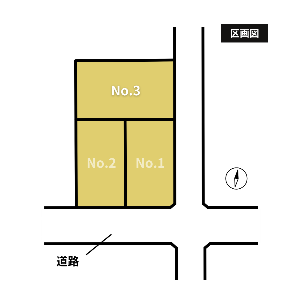 ＜大分市豊町No.3＞市内中心部に近く、利便性の良い住宅街に位置